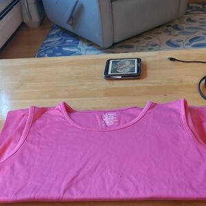 Pink Sleeveless Top